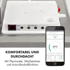 Wonderwall Smart Infrarotheizung 60x120cm App 720W Wochentimer IP24 -Haushaltsgeräte Geschäft 10032781 de 0007 logo