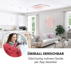 Wonderwall Smart Infrarotheizung 60x100cm App 600W Wochentimer IP24 -Haushaltsgeräte Geschäft 10032782 de 0003 logo