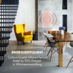 Wonderwall Smart Infrarotheizung 60x100cm App 600W Wochentimer IP24 -Haushaltsgeräte Geschäft 10032782 de 0004 logo