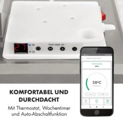 Wonderwall Smart Infrarotheizung 60x100cm App 600W Wochentimer IP24 -Haushaltsgeräte Geschäft 10032782 de 0008 logo