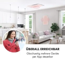 Wonderwall Smart Infrarotheizung 50x90cm App 450W Wochentimer IP24 -Haushaltsgeräte Geschäft 10032783 de 0003 logo