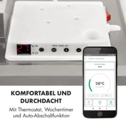 Wonderwall Smart Infrarotheizung 50x90cm App 450W Wochentimer IP24 -Haushaltsgeräte Geschäft 10032783 de 0008 logo