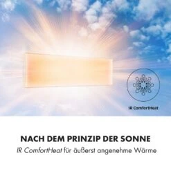 Wonderwall Smart Infrarotheizung 100x30cm App 300W Wochentimer IP24 -Haushaltsgeräte Geschäft 10032785 de 0005 logo