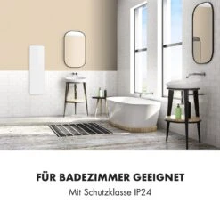 Wonderwall Smart Infrarotheizung 100x30cm App 300W Wochentimer IP24 -Haushaltsgeräte Geschäft 10032785 de 0006 logo