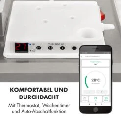 Wonderwall Smart Infrarotheizung 100x30cm App 300W Wochentimer IP24 -Haushaltsgeräte Geschäft 10032785 de 0008 logo