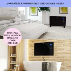 Norderney Konvektions-Heizgerät Thermostat Timer 2000W 30m² Schwarz 14 Norderney Konvektions-Heizgerät Thermostat Timer 2000W 30m² Schwarz -Haushaltsgeräte Geschäft 10032789 de 0007 usp