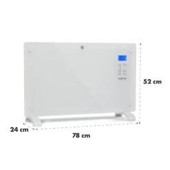 Norderney Konvektions-Heizgerät Thermostat Timer 2000W 30m² Weiß -Haushaltsgeräte Geschäft 10032790 yy 0008 logo