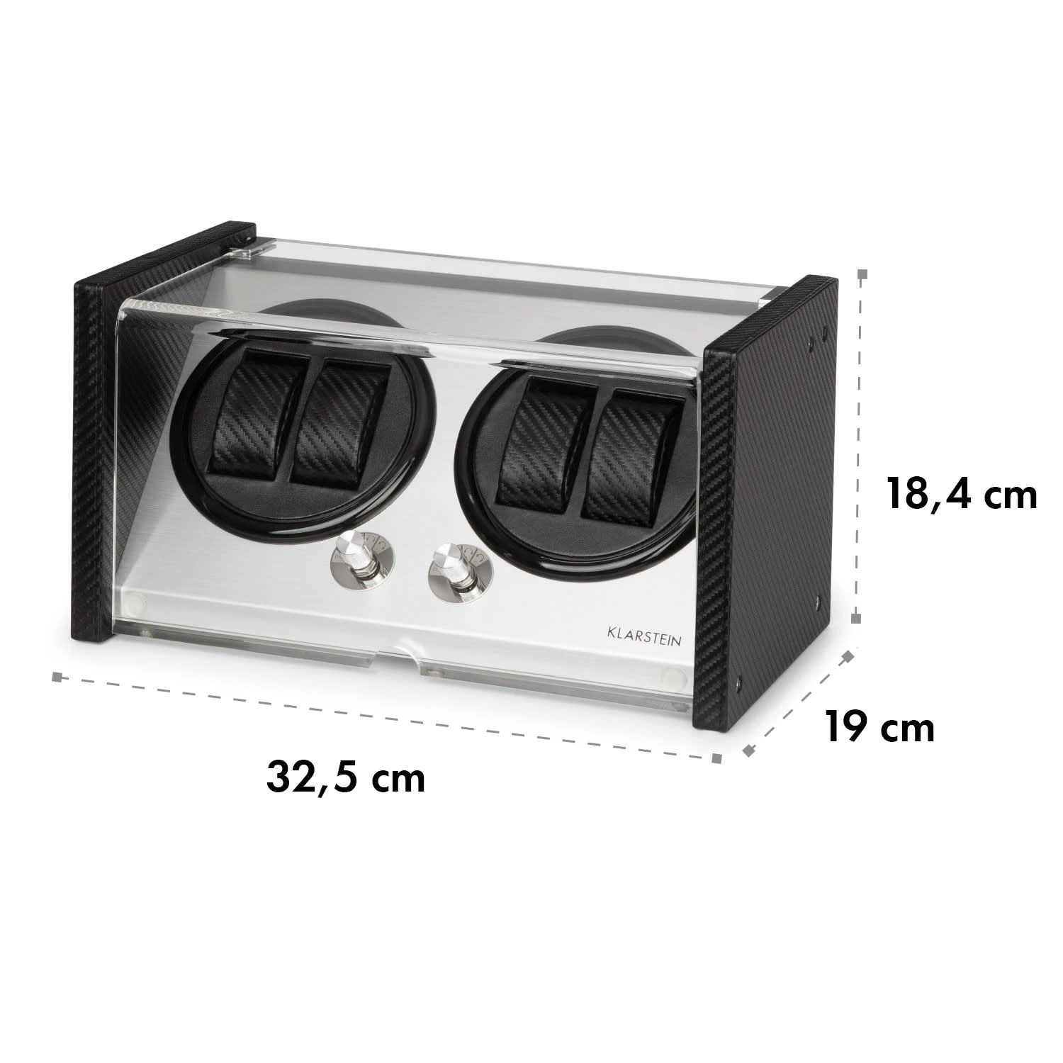 Tokyo 4 Uhrenbeweger, 4 Uhren, 3 Geschwindigkeiten, 4 Modi, Schwarz 8 Tokyo 4 Uhrenbeweger, 4 Uhren, 3 Geschwindigkeiten, 4 Modi, Schwarz – Bild 8