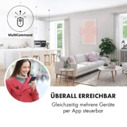 Wonderwall Smart Infrarotheizung 80x120cm App 960W Wochentimer IP24 -Haushaltsgeräte Geschäft 10032803 de 0003 logo