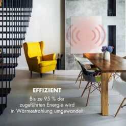 Wonderwall Smart Infrarotheizung 100x120cm App 1200W Wochentimer IP24 -Haushaltsgeräte Geschäft 10032804 de 0004 logo