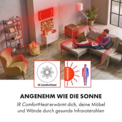 Wonderwall Smart Infrarotheizung 100x120cm App 1200W Wochentimer IP24 -Haushaltsgeräte Geschäft 10032804 de 0005 logo