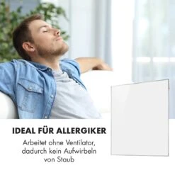 Wonderwall Smart Infrarotheizung 100x120cm App 1200W Wochentimer IP24 -Haushaltsgeräte Geschäft 10032804 de 0007 logo