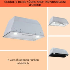 Paolo Dunstabzugshaube Einbau 52,5 Cm EEK: A 593 M³/h LED Touch -Haushaltsgeräte Geschäft 10032841 de 0008 usp