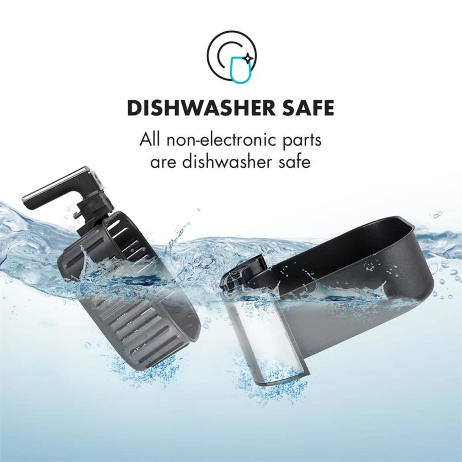 AeroVital Heißluftfritteuse 1700W 5,4 Liter Timer Edelstahl Silber 8 AeroVital Heißluftfritteuse 1700W 5,4 Liter Timer Edelstahl Silber – Bild 8