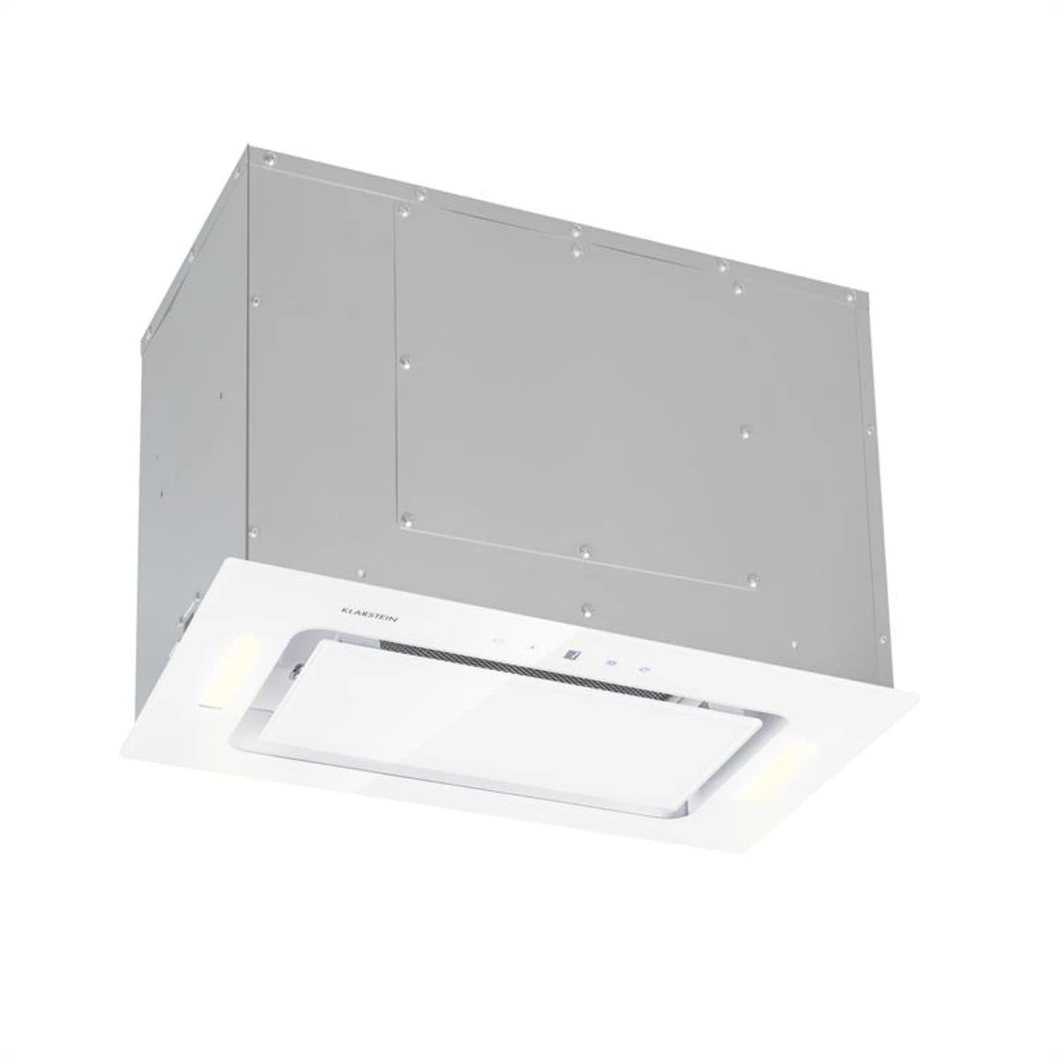 Hektor Dunstabzugshaube Einbau 52cm Abluft: 530 M³/h LED Touch Glas 1 Hektor Dunstabzugshaube Einbau 52cm Abluft: 530 M³/h LED Touch Glas