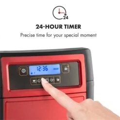 Aromatica II Duo Kaffeemaschine, Integriertes Mahlwerk, 1,25 L, Rot -Haushaltsgeräte Geschäft 10032866 yy 0005 logo Klarstein Aromatica II Duo Kaffeemaschine rot