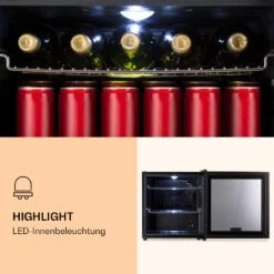 Beersafe L Onyx Kühlschrank 47 Liter 2 Böden Panoramaglastür. 10 Beersafe L Onyx Kühlschrank 47 Liter 2 Böden Panoramaglastür. -Haushaltsgeräte Geschäft 10032870 de 0004 logo