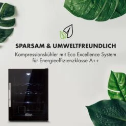 Beersafe XL Onyx Kühlschrank 60 Liter 4 Böden Panoramaglastür -Haushaltsgeräte Geschäft 10032871 de 0003 logo