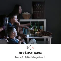 Beersafe XL Onyx Kühlschrank 60 Liter 4 Böden Panoramaglastür -Haushaltsgeräte Geschäft 10032871 de 0008 logo