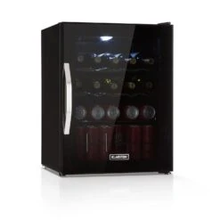 Beersafe XL Onyx Kühlschrank 60 Liter 4 Böden Panoramaglastür