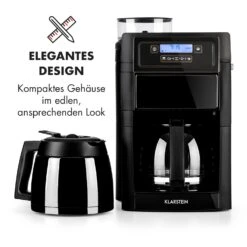 Aromatica II Set Kaffeemaschine, Mahlwerk, 1,25 L, Schwarz -Haushaltsgeräte Geschäft 10032874 de 0003 logo