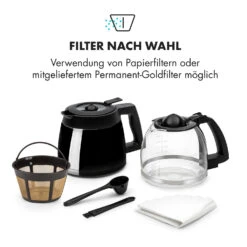 Aromatica II Set Kaffeemaschine, Mahlwerk, 1,25 L, Schwarz -Haushaltsgeräte Geschäft 10032874 de 0004 logo