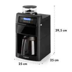 Aromatica II Thermo Kaffeemaschine, Mahlwerk, 1,25 L, Schwarz -Haushaltsgeräte Geschäft 10032876 yy 0011 logo Klarstein Aromatica II Thermo Kaffeemaschine schwarz reedit