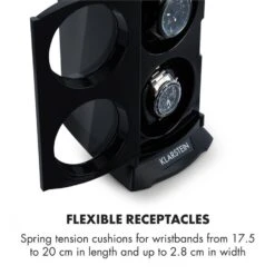 St. Gallen Premium Uhrenbeweger 2 Uhren 4 Geschwindigkeiten 11 St. Gallen Premium Uhrenbeweger 2 Uhren 4 Geschwindigkeiten -Haushaltsgeräte Geschäft 10032887 yy 0003 logo Klarstein St Gallen Premium Uhrenbeweger schwarz reedit