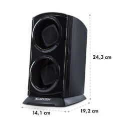 St. Gallen Premium Uhrenbeweger 2 Uhren 4 Geschwindigkeiten 17 St. Gallen Premium Uhrenbeweger 2 Uhren 4 Geschwindigkeiten -Haushaltsgeräte Geschäft 10032887 yy 0009 logo Klarstein St Gallen Premium Uhrenbeweger schwarz reedit