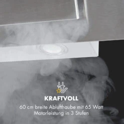 Athena Dunstabzugshaube 60cm Abluft: 350 M³/h LED Edelstahl -Haushaltsgeräte Geschäft 10032904 de 0008 logo