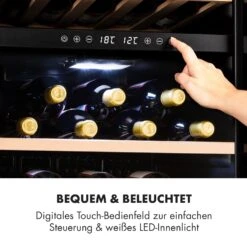 Barossa 102 Duo Weinkühlschrank 102 Fl 226 Ltr 2 Zonen Touch-Steuerung 13 Barossa 102 Duo Weinkühlschrank 102 Fl 226 Ltr 2 Zonen Touch-Steuerung -Haushaltsgeräte Geschäft 10032921 de 0004 logo
