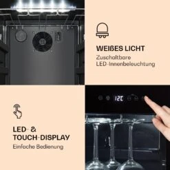 Bellevin 62 Weinkühlschrank 56 Flaschen 5-20°C EEC G -Haushaltsgeräte Geschäft 10032923 de 0003 logo