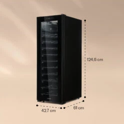 Bellevin 62 Weinkühlschrank 56 Flaschen 5-20°C EEC G -Haushaltsgeräte Geschäft 10032923 yy 0006 logo