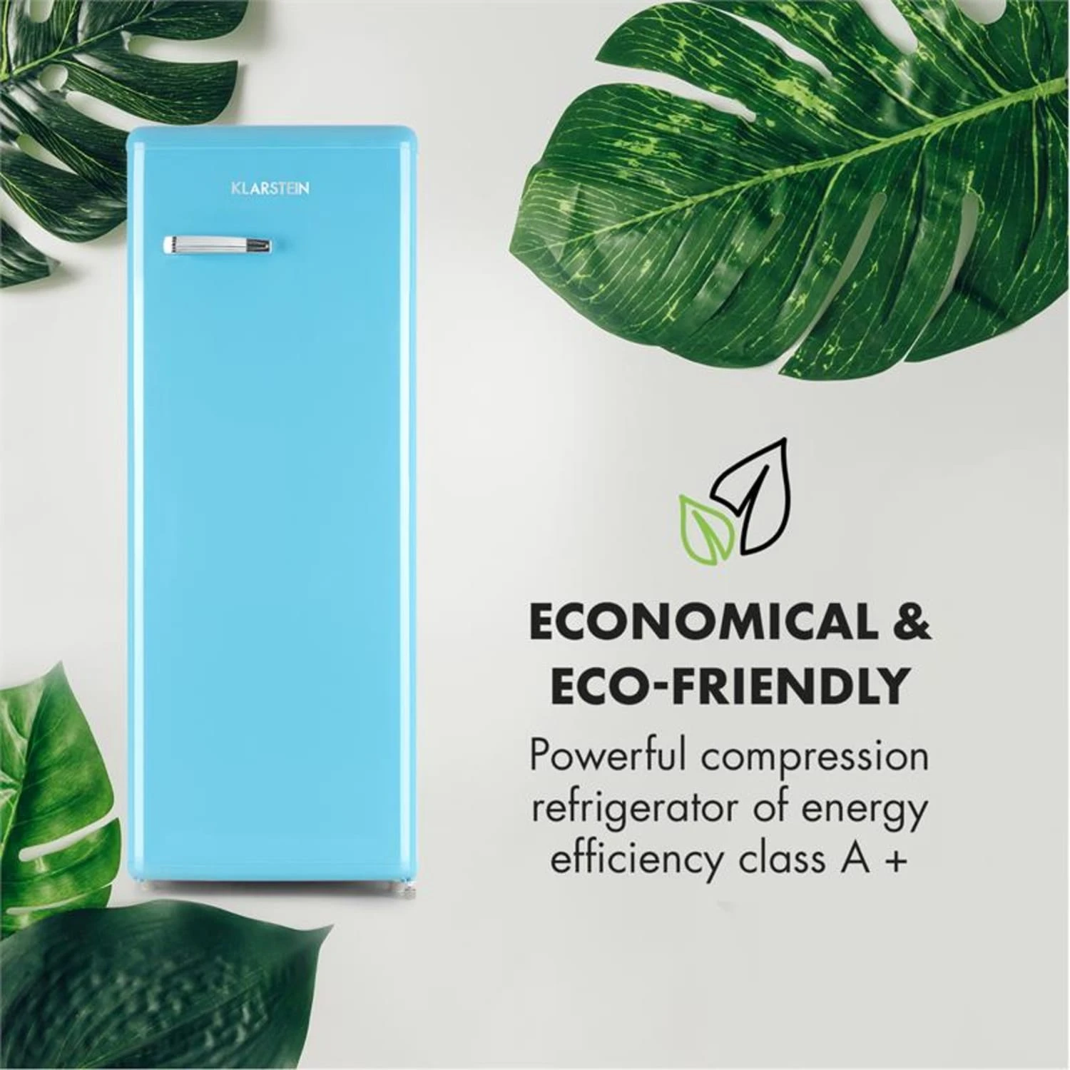 Irene XL Vollraumkühlschrank 240 Liter Retro-Design 3 Irene XL Vollraumkühlschrank 240 Liter Retro-Design – Bild 3