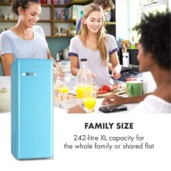 Irene XL Vollraumkühlschrank 240 Liter Retro-Design 11 Irene XL Vollraumkühlschrank 240 Liter Retro-Design -Haushaltsgeräte Geschäft 10032979 uk 0004 logo freezer blue