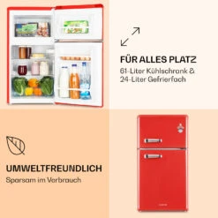 Irene Kühl- & Gefrierkombination 85 Liter Retro-Design 9 Irene Kühl- & Gefrierkombination 85 Liter Retro-Design -Haushaltsgeräte Geschäft 10032980 de 0004 logo