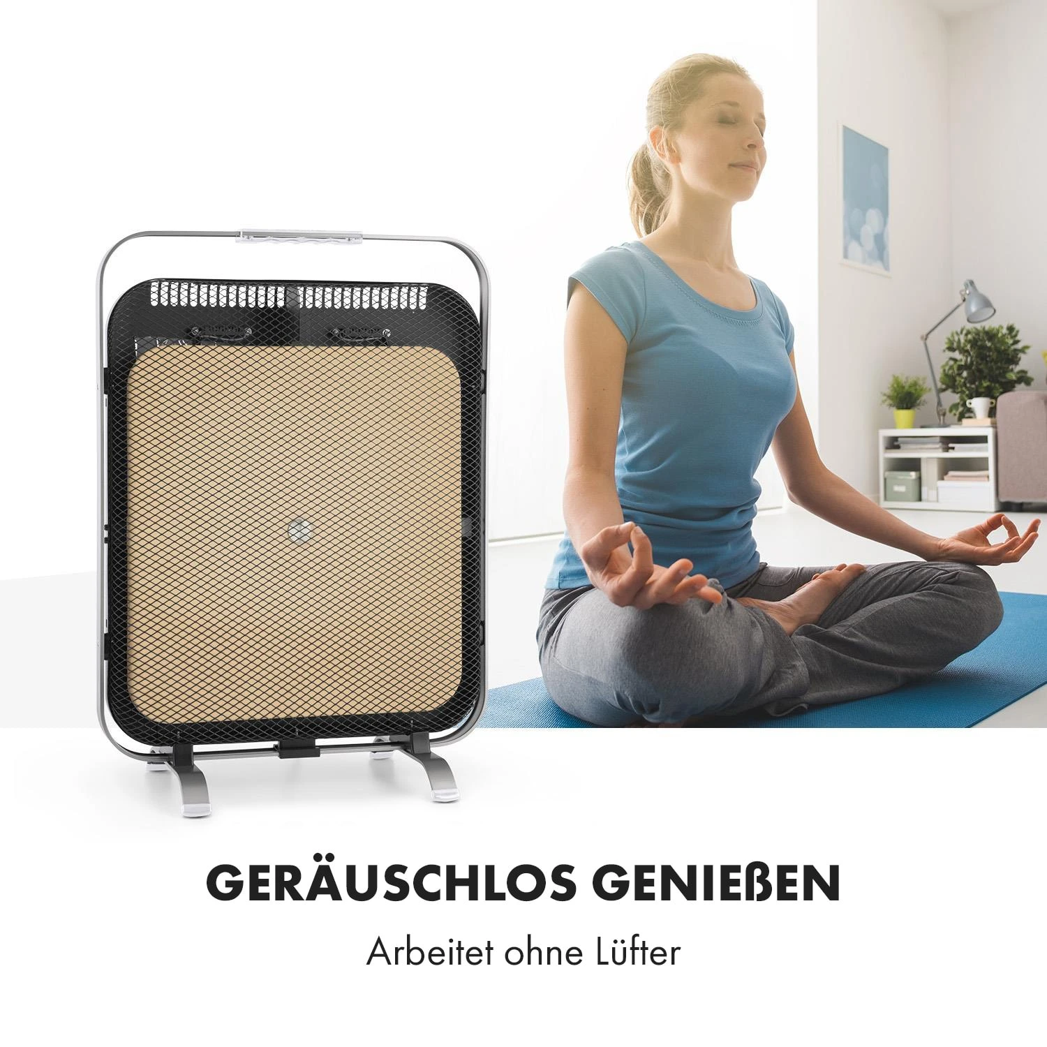 HeatPal Marble Blackline Infrarot-Heizung 1300W Wärmespeicher Marmor 2 HeatPal Marble Blackline Infrarot-Heizung 1300W Wärmespeicher Marmor – Bild 2