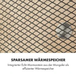 HeatPal Marble Blackline Infrarot-Heizung 1300W Wärmespeicher Marmor -Haushaltsgeräte Geschäft 10032993 de 0004 logo