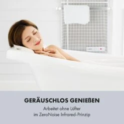 Hot Spot Wave Heizpanel 51x80cm 20m² 1000W Stufenlos IP24 Aluminium -Haushaltsgeräte Geschäft 10032994 de 0004 logo