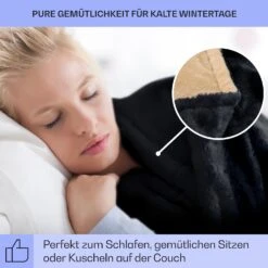 Dr. Watson SuperSoft Heizdecke 120 W 180 X 130 Cm Teddy-Plüsch -Haushaltsgeräte Geschäft 10033006 de 0004 usp