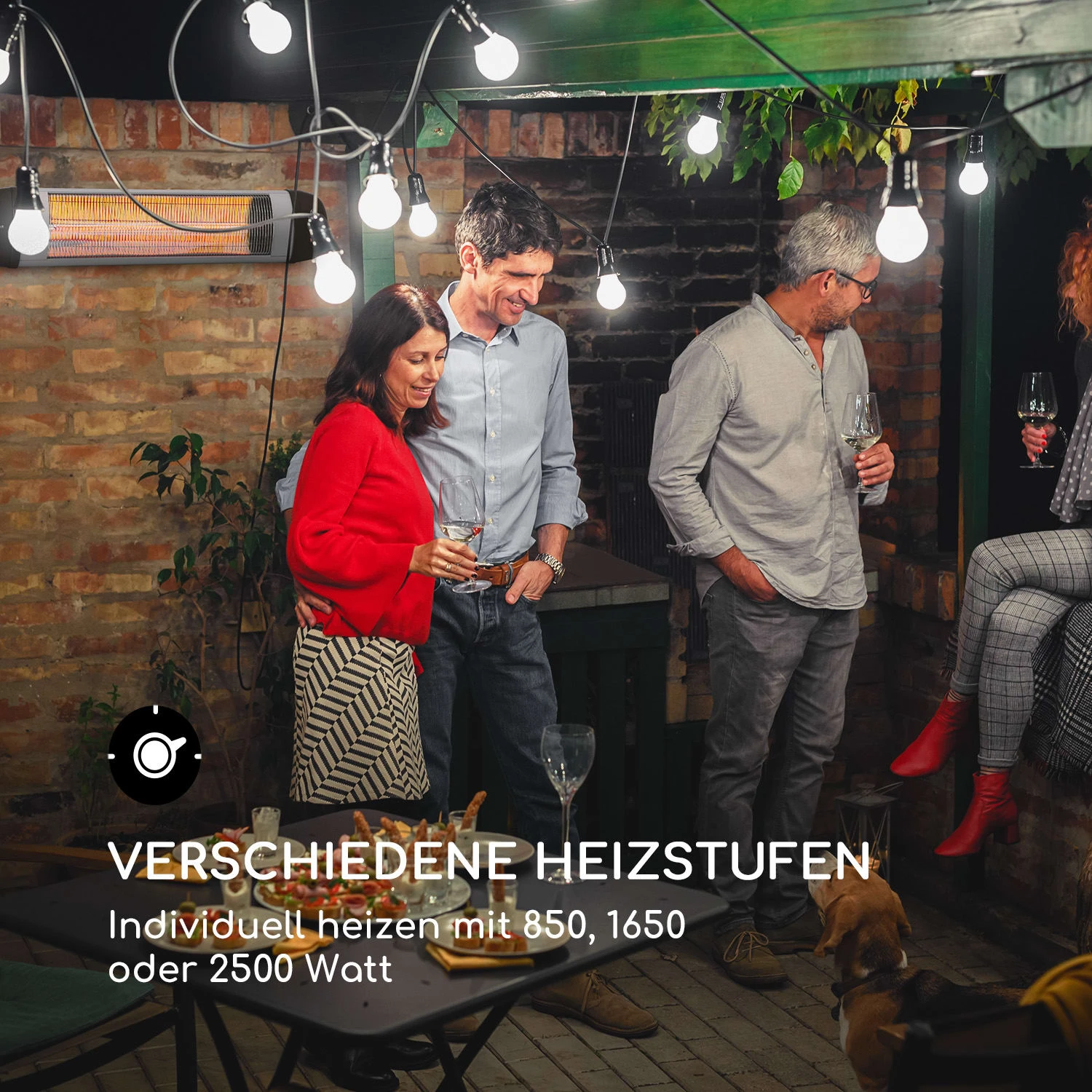 Rising Sun Zenith Heizstrahler 2500W IP34 Fernbedienung 2 Rising Sun Zenith Heizstrahler 2500W IP34 Fernbedienung – Bild 2