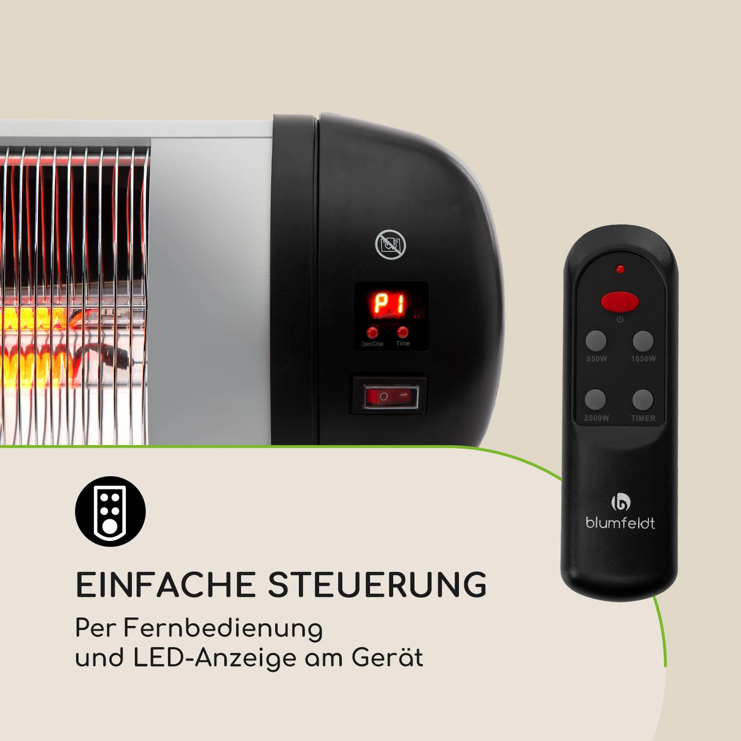 Rising Sun Zenith Heizstrahler 2500W IP34 Fernbedienung 6 Rising Sun Zenith Heizstrahler 2500W IP34 Fernbedienung – Bild 6