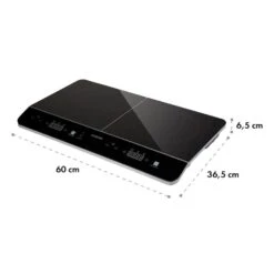 VariCook Neo Induktions-Doppelkochfeld 3500W SenseControl Glaskeramik 17 VariCook Neo Induktions-Doppelkochfeld 3500W SenseControl Glaskeramik -Haushaltsgeräte Geschäft 10033036 yy 0009 logo Klarstein VariCook Neo Induktions Doppelkochfeld