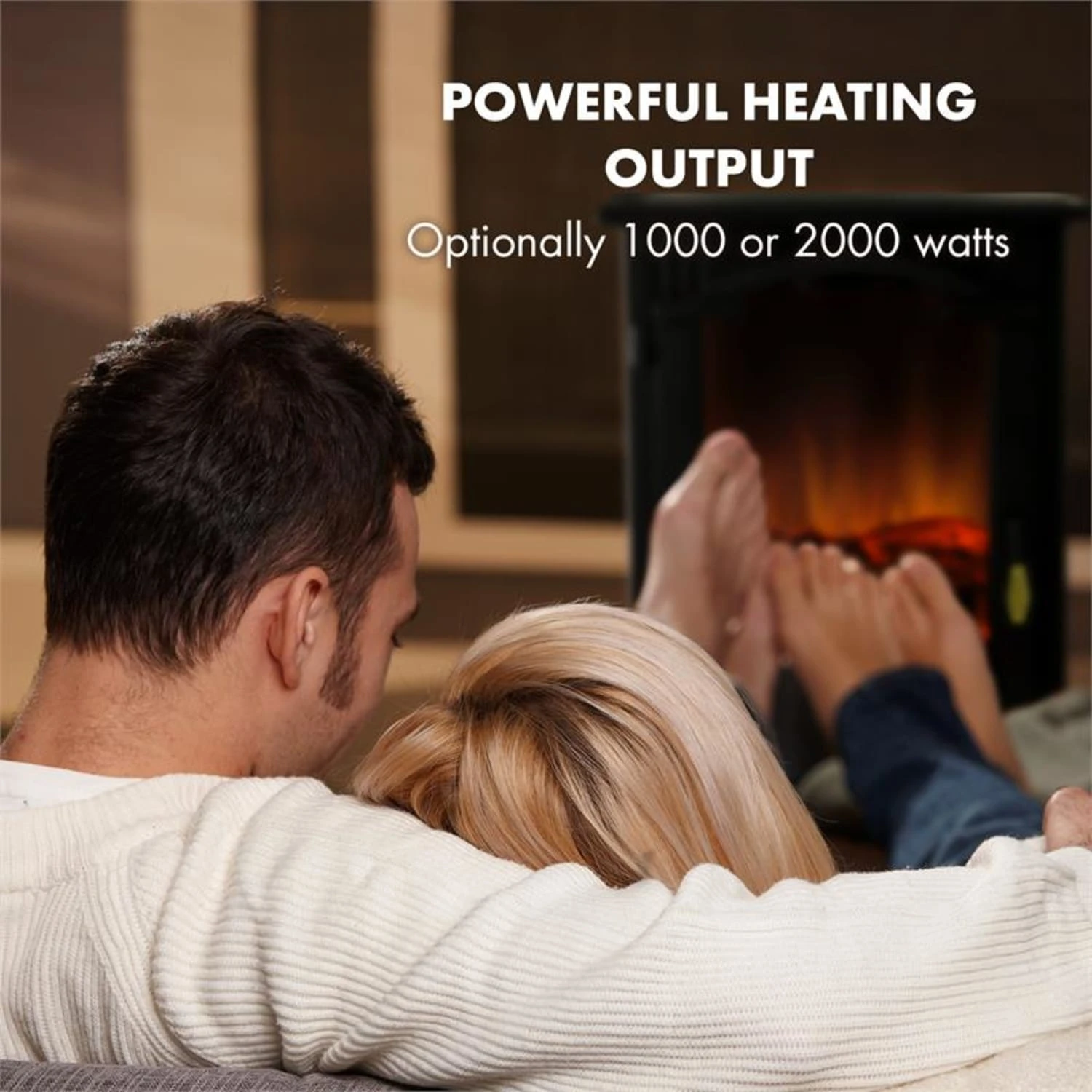 Graz Elektrischer Kamin 1000/2000W Thermostat PanoramaView 3 Graz Elektrischer Kamin 1000/2000W Thermostat PanoramaView – Bild 3