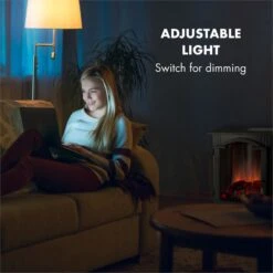 Graz Elektrischer Kamin 1000/2000W Thermostat PanoramaView 14 Graz Elektrischer Kamin 1000/2000W Thermostat PanoramaView -Haushaltsgeräte Geschäft 10033094 yy 0007 logo Electric Fireplace Black YH20