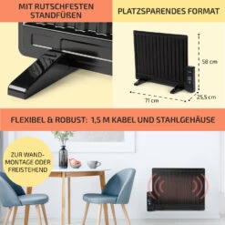 Wallander Ölradiator 600W Thermostat Ölheizung Ultraflach Schwarz 12 Wallander Ölradiator 600W Thermostat Ölheizung Ultraflach Schwarz -Haushaltsgeräte Geschäft 10033099 de 0006 usp