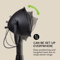 Heatspot Terrassenheizstrahler 900/1200/2100 W IR ComfortHeat -Haushaltsgeräte Geschäft 10033104 uk 0006 logo Blumfeldt Heatspot Terrassenheizstrahler schwarz reedit V2