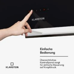 Kronleuchter L Inselabzugshaube 60cm Abluft: 590m³/h LED Touch Glas -Haushaltsgeräte Geschäft 10033106 de 0004 usp