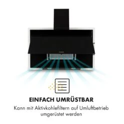 Mirage 90 Dunstabzugshaube 550 M³/h Touch-Panel RGB-Ambiente-Licht A++ -Haushaltsgeräte Geschäft 10033117 de 0006 logo