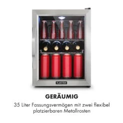 Beersafe M Kühlschrank 33 Liter 2 Böden Panoramaglastür Edelstahl 12 Beersafe M Kühlschrank 33 Liter 2 Böden Panoramaglastür Edelstahl -Haushaltsgeräte Geschäft 10033119 de 0004 logo